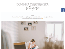 Tablet Screenshot of czerniewska.pl
